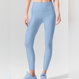 ALO Yoga High-Waist Leggings in Light Blue
